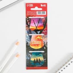 Закладки магнитные для книг, 3 шт. «Аниме. Парни»