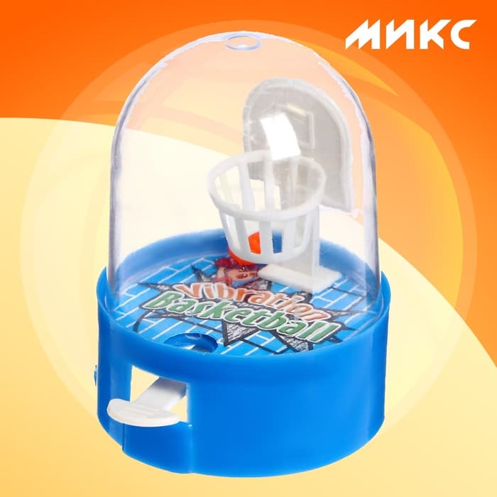 Настольный баскетбол «Штрафной бросок», цвета МИКС, 1 игрок, 3+