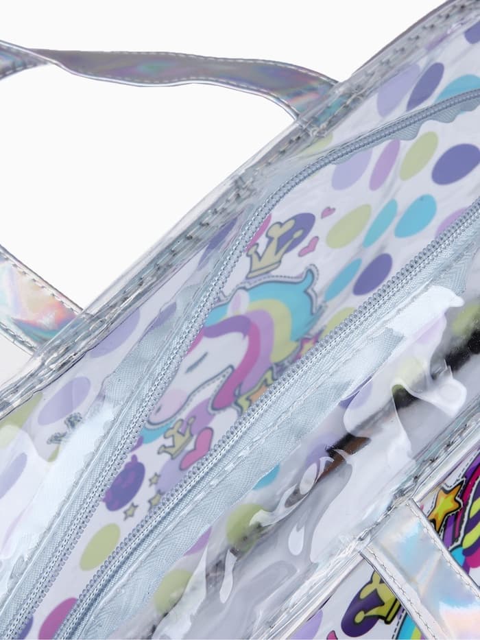 Набор косметичек для бассейна 2 в 1, с рисунком, разноцветный