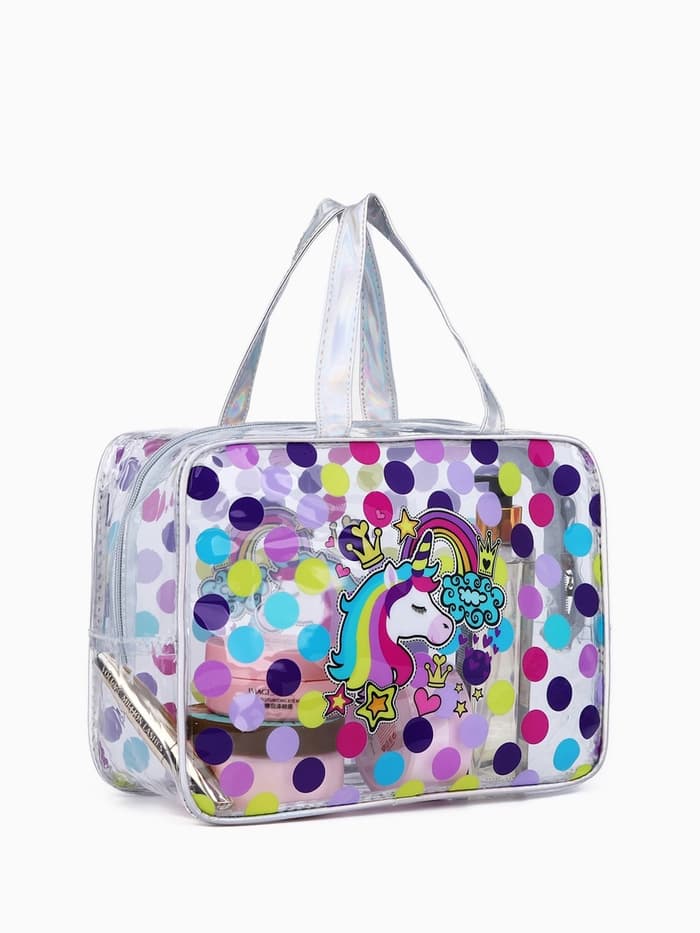 Набор косметичек для бассейна 2 в 1, с рисунком, разноцветный