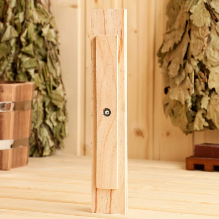 Часы песочные для бани «Время», 15 минут, дерево