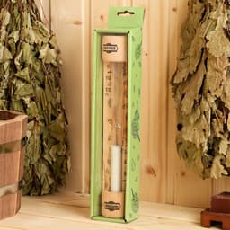 Часы песочные для бани «Время», 15 минут, дерево