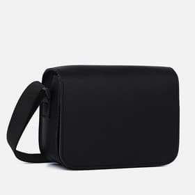 Сумка детская 18×6×12 см, на магните, однотонная, чёрная