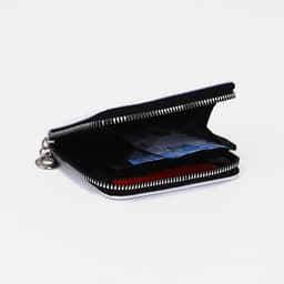 Кошелёк «Взгляд», на молнии, отделения для карт и монет, белый