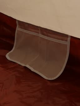 Палатка туристическая 4-местная maclay katun ume cool 4, 380×210×135 см, трекинговая, двухслойная, с тамбуром, бежевая
