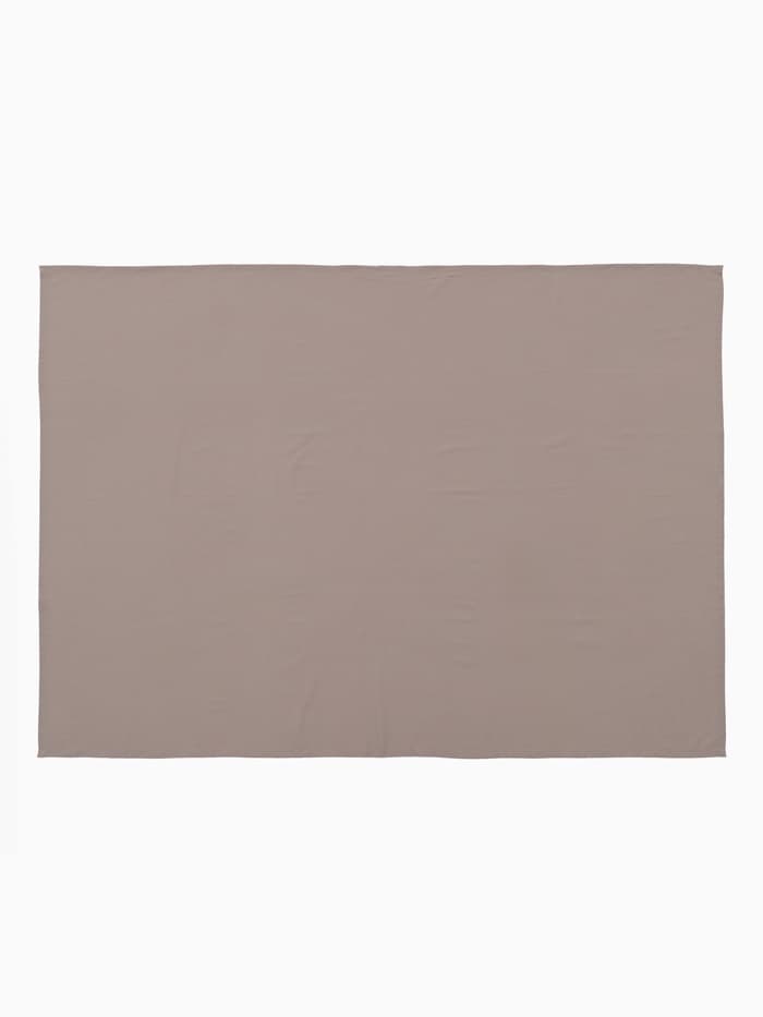 Скатерть «Этель» ECO, 136×180±6 см, 70% хлопок, 30% лён, 190 г/м², серая