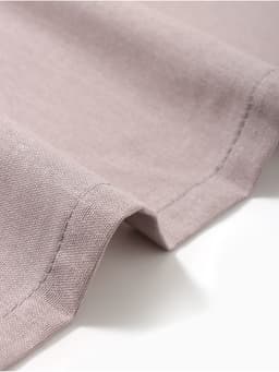 Скатерть «Этель» ECO, 136×180±6 см, 70% хлопок, 30% лён, 190 г/м², серая