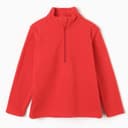 Толстовка детская флисовая, красная, рост 98-104 см