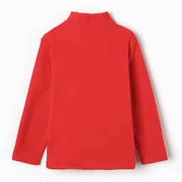 Толстовка детская флисовая, красная, рост 98-104 см