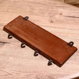 Вешалка «Караван», верблюды, 22×4×12 см, 4 крючка, дерево, МИКС