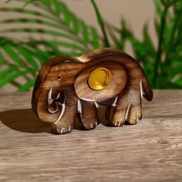 Подставка под благовония «Слон» дерево 10×6.5×1.5 см