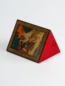 Подставка под карандаши «Индия», 9×9×11.5 см, дерево шишам, МИКС