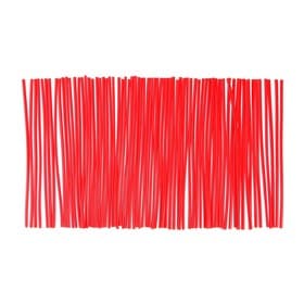 Накладки на спицы мотоцикла, красный, набор 72 шт.