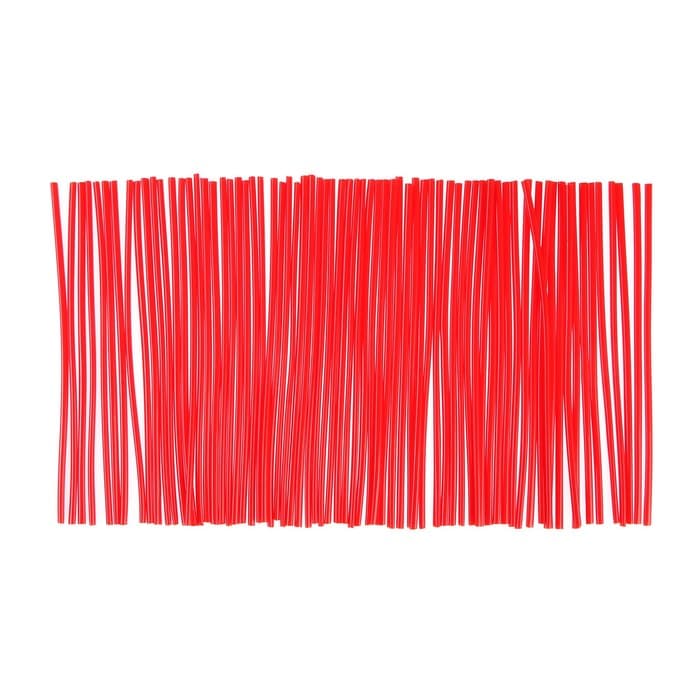 Накладки на спицы мотоцикла, красный, набор 72 шт.