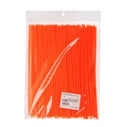 Накладки на спицы мотоцикла, оранжевый, набор 72 шт.