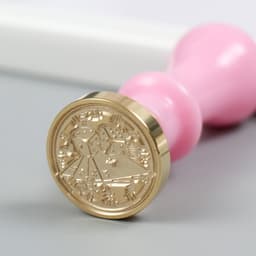 Печать для сургуча с пластиковой ручкой «Казино», 2.5×2.5 см