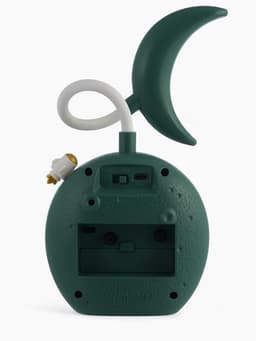 Часы - будильник «Полумесяц», детские, подсветка, 2 режима, циферблат d=9 см, 9.8×31.5 см