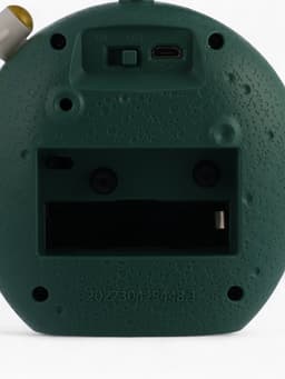 Часы - будильник «Полумесяц», детские, подсветка, 2 режима, циферблат d=9 см, 9.8×31.5 см