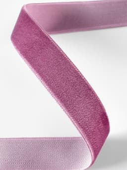 Лента бархатная, 15 мм, 18±1 м, сиреневая №199