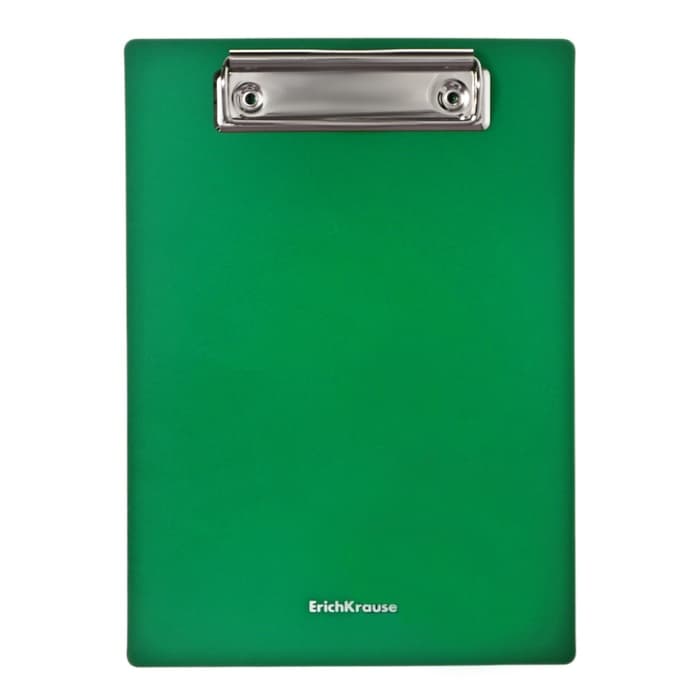Планшет пластиковый с зажимом А5, 1.3 мм, ErichKrause Matt Classic, микс
