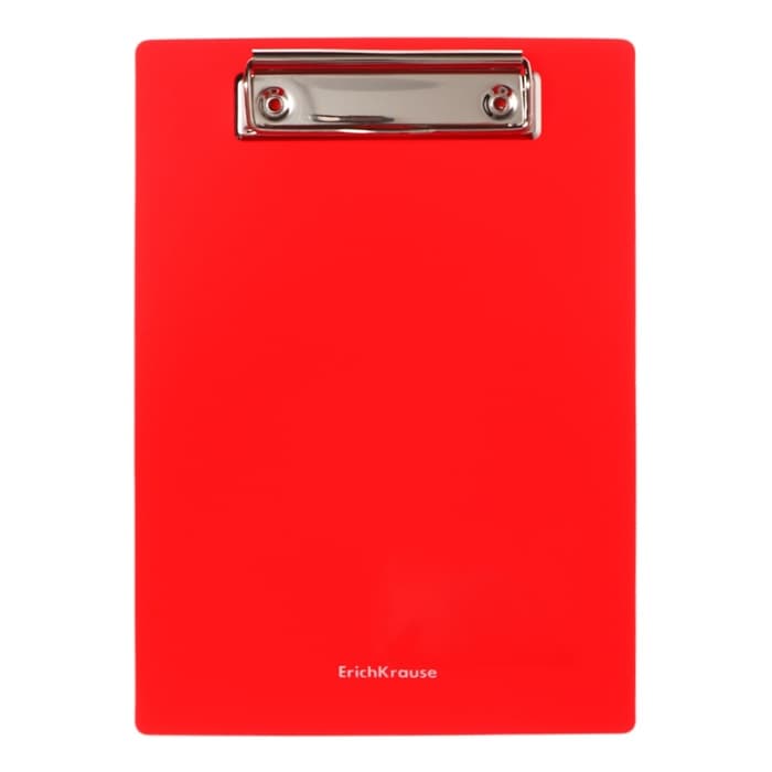 Планшет пластиковый с зажимом А5, 1.3 мм, ErichKrause Matt Classic, микс