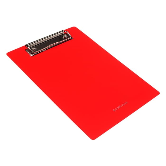 Планшет пластиковый с зажимом А5, 1.3 мм, ErichKrause Matt Classic, микс