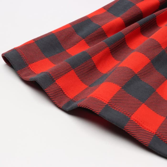 Комплект для девочки (платье, повязка) «Крошка Я. Клеточка», рост 62-68 см, красное