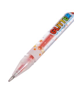 Набор гелевых ручек, 10 цветов, металлик, корпус с рисунком, в блистере на кнопке