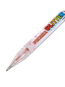 Набор гелевых ручек, 10 цветов, металлик, корпус с рисунком, в блистере на кнопке