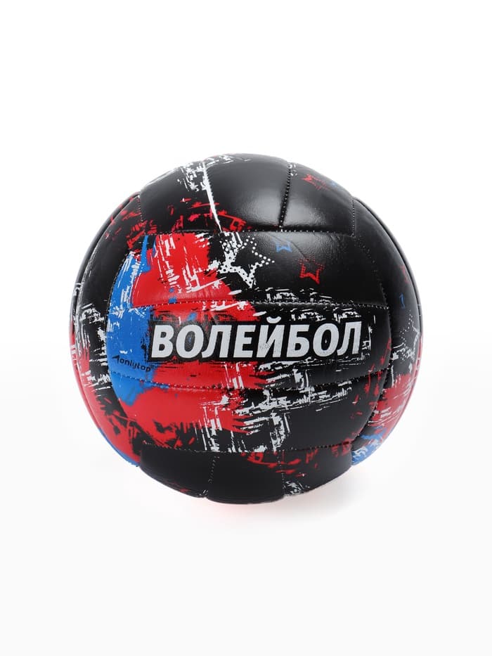 Волейбольный мяч ONLYTOP, машинная сшивка, 18 панелей, р. 5, PVC