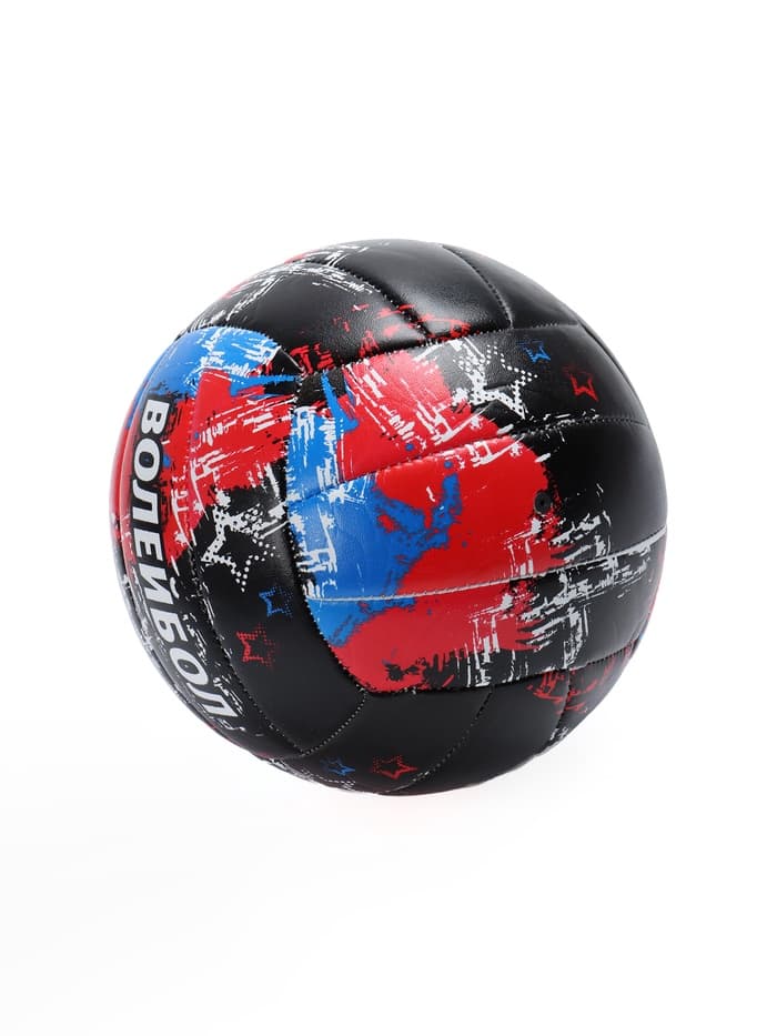 Волейбольный мяч ONLYTOP, машинная сшивка, 18 панелей, р. 5, PVC