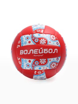 Волейбольный мяч ONLYTOP, машинная сшивка, 18 панелей, р. 5, PVC