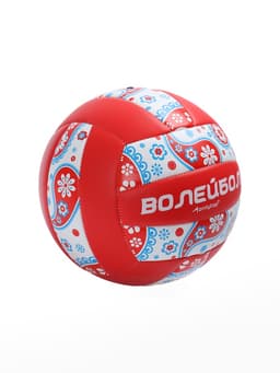 Волейбольный мяч ONLYTOP, машинная сшивка, 18 панелей, р. 5, PVC