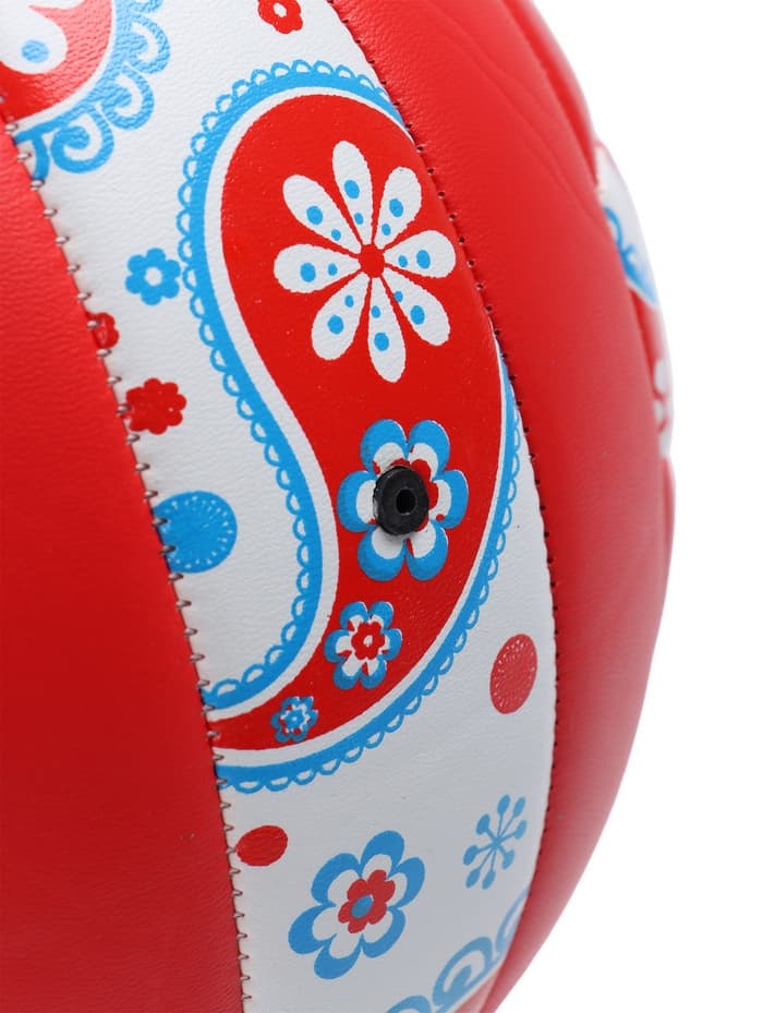 Волейбольный мяч ONLYTOP, машинная сшивка, 18 панелей, р. 5, PVC