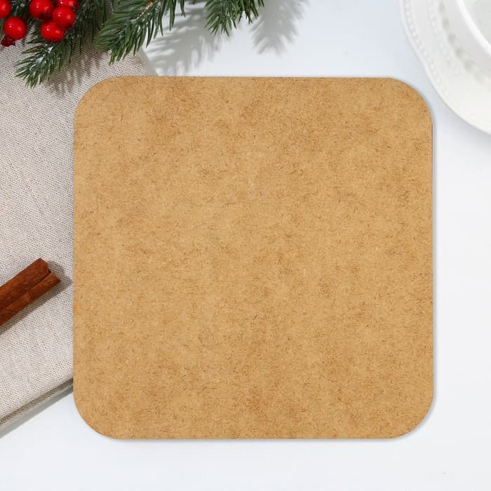 Подставка под горячее новогодняя «Новогодняя ёлка», 15×15 см