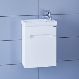 Тумба подвесная «СаНта», под раковину «СаНта. Лондон 40», 1 дверь, цвет белый