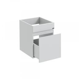 Тумба подвесная «СаНта», под раковину «СаНта. Марс 38», 1 ящик, цвет белый