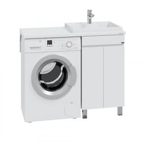 Тумба напольная «СаНта», под раковину СаНта «Марс 48», 2 двери, цвет белый