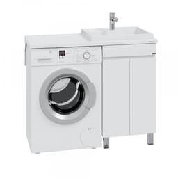 Тумба напольная «СаНта», под раковину СаНта «Марс 48», 2 двери, цвет белый