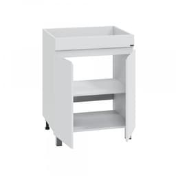 Тумба напольная «СаНта», под раковину СаНта «Марс 59», 2 двери, цвет белый