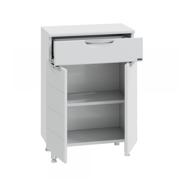 Комод напольный «СаНта. Родос 60», 1 ящик, цвет белый