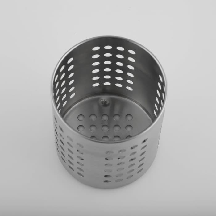 Подставка для столовых приборов Доляна «Индия», 10×12.5 см, нержавеющая сталь