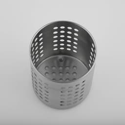 Подставка для столовых приборов Доляна «Индия», 10×12.5 см, нержавеющая сталь