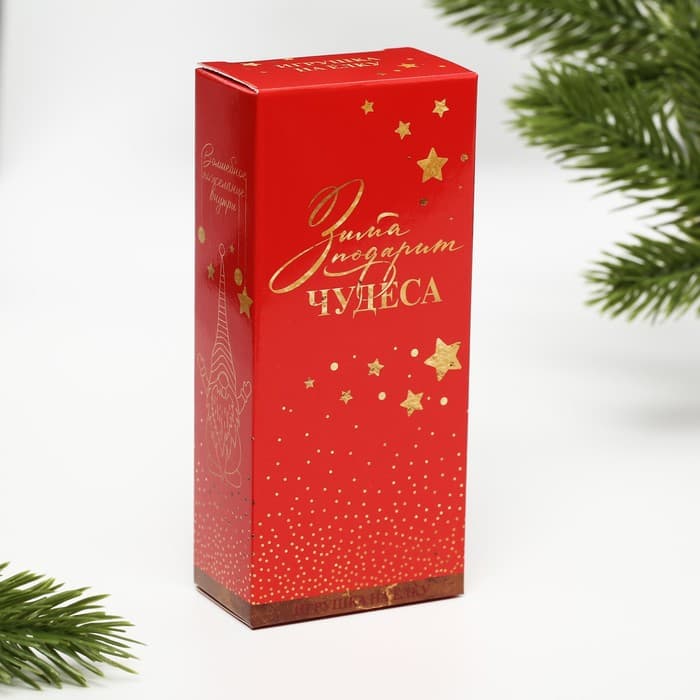 Ёлочная игрушка новогодняя «Снежных радостей», 14×7×3 см