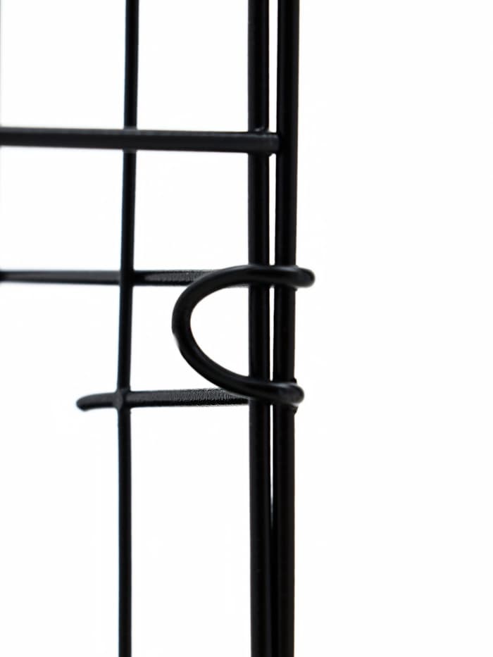 Клетка для собак, 61×42×50 см, металл, чёрная