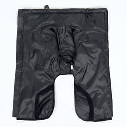 Куртка для больших собак, размер 3XL, ДС 50, ОШ 49, ОГ 69 см, мембрана, серая, чёрная