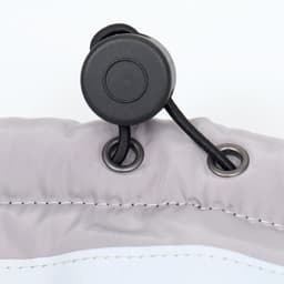 Куртка для больших собак, размер 3XL, ДС 50, ОШ 49, ОГ 69 см, мембрана, серая, оранжевая