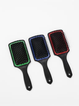 Расчёска массажная, широкая, 8×24(±1) см, МИКС