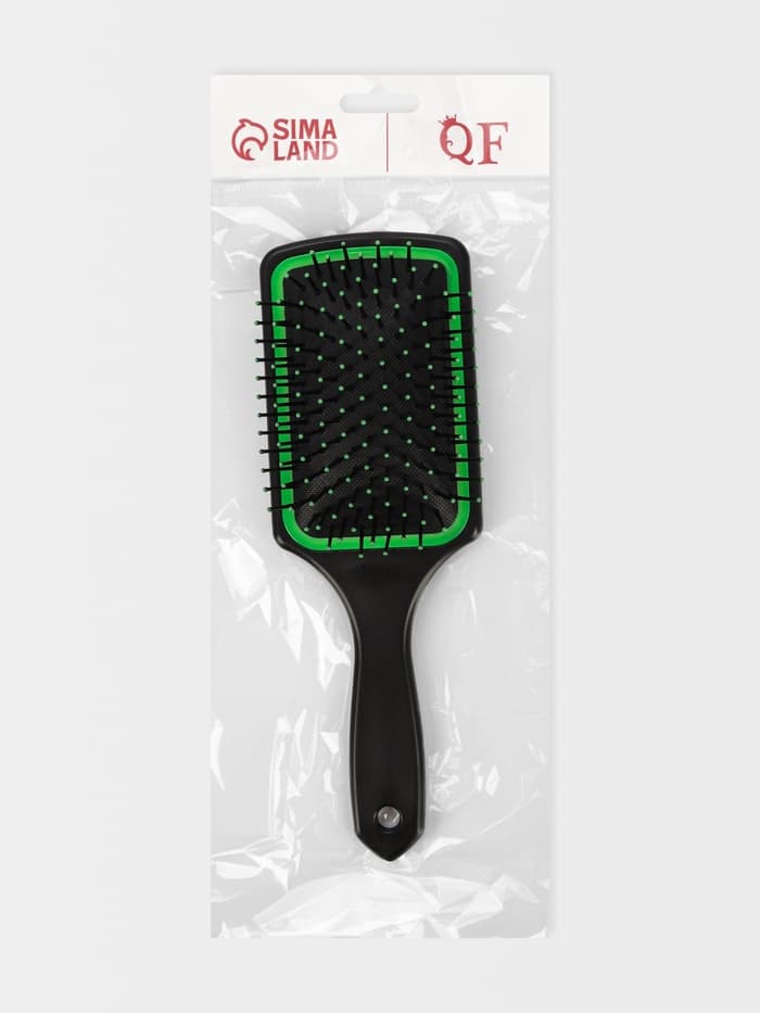 Расчёска массажная, широкая, 8×24(±1) см, МИКС