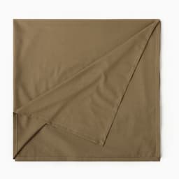 Скатерть «Этель» ECO, 110×136±6 см, 70% хлопок, 30% лён, 190 г/м², оливковая